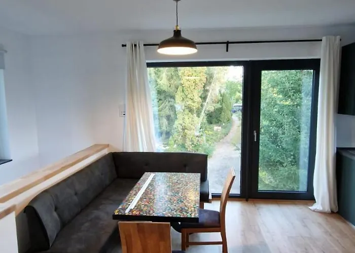 Seeblick Wohnung,hausboot Daire