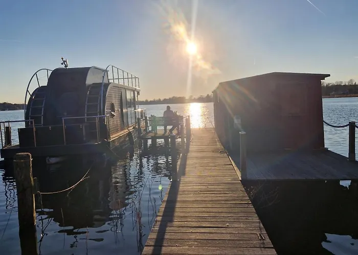 Seeblick Wohnung,hausboot * Königs Wusterhausen